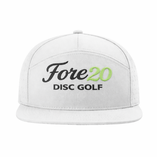 FORE20 Disc Golf Performance 7-Panel – Too High to Lay Up