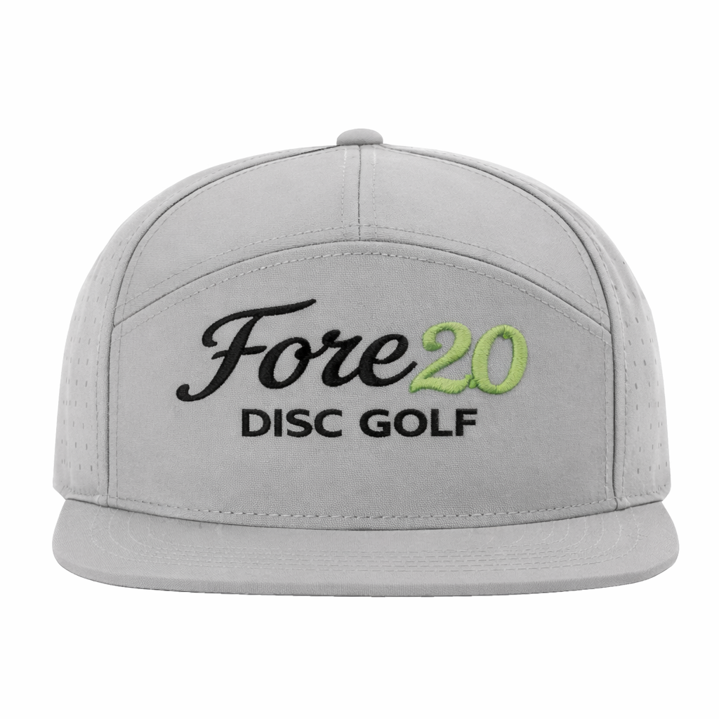 FORE20 Disc Golf Performance 7-Panel – Too High to Lay Up