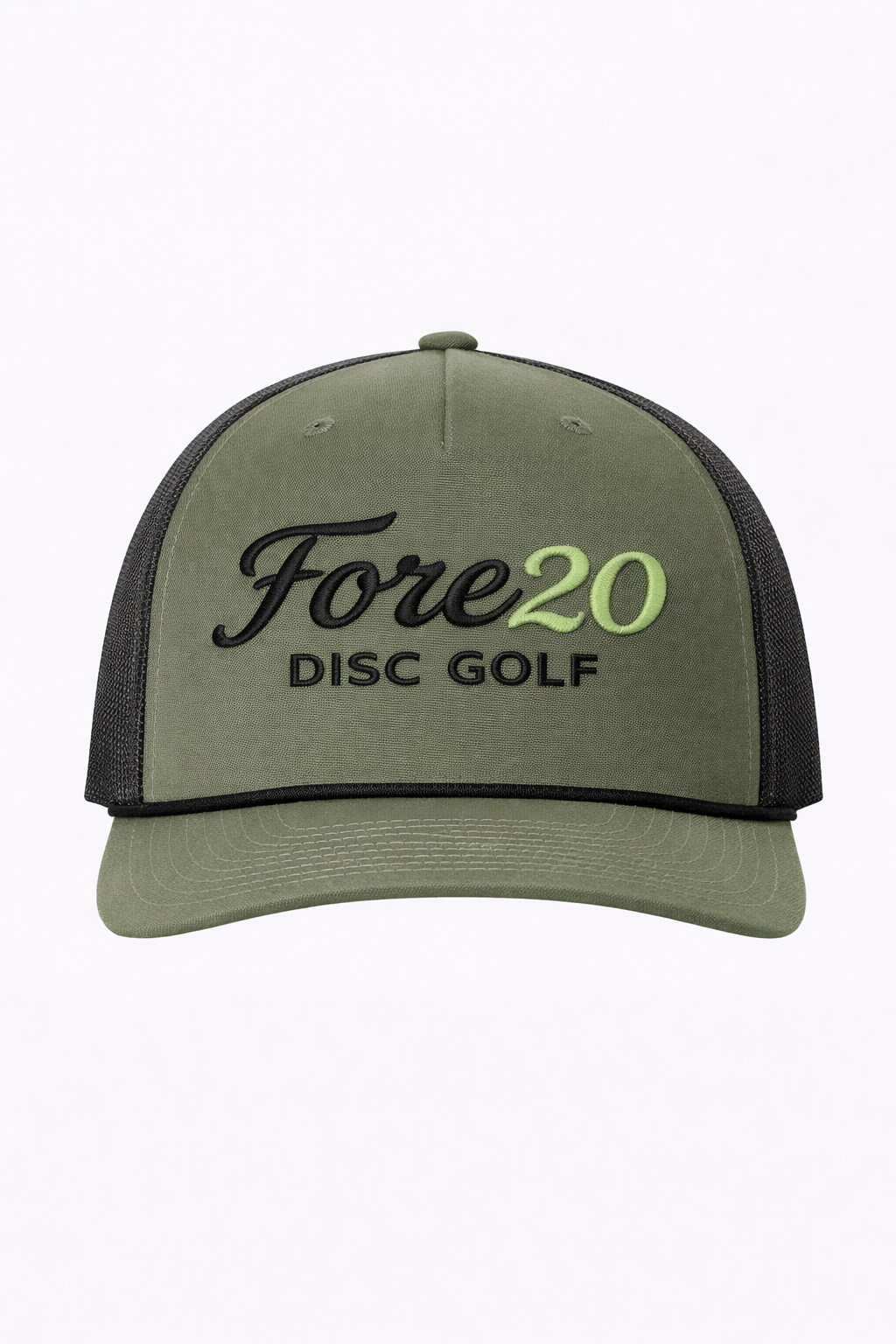 FORE20 Disc Golf Rope Trucker Hat